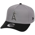 Anaheim Angels MLB Gray x Black FASHION CORE New Era 9FORTY A-Frame