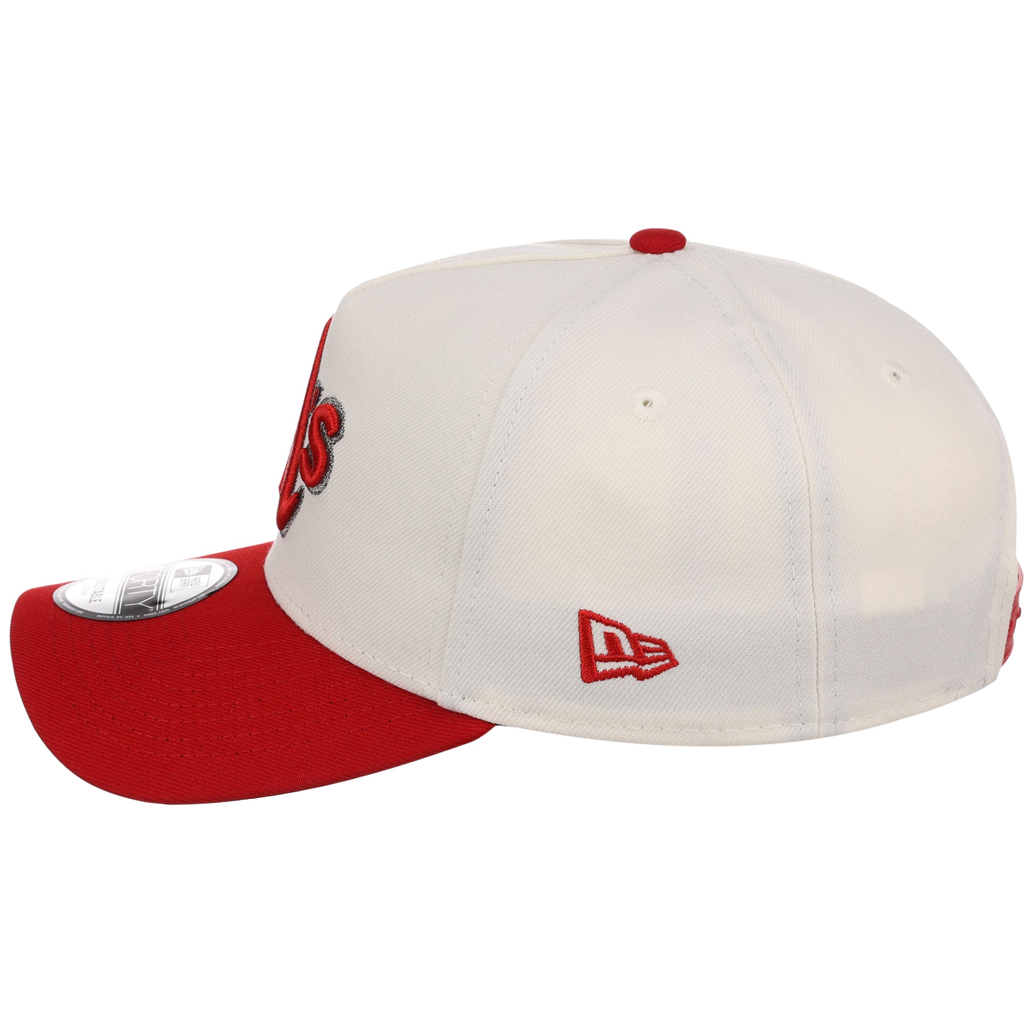 Oakland Athletics MLB Chrome x Red FASHION CORE New Era 9FORTY A-Frame
