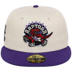 Toronto Raptors NBA Chrome OTC New Era 59FIFTY (Chrome/Purple)