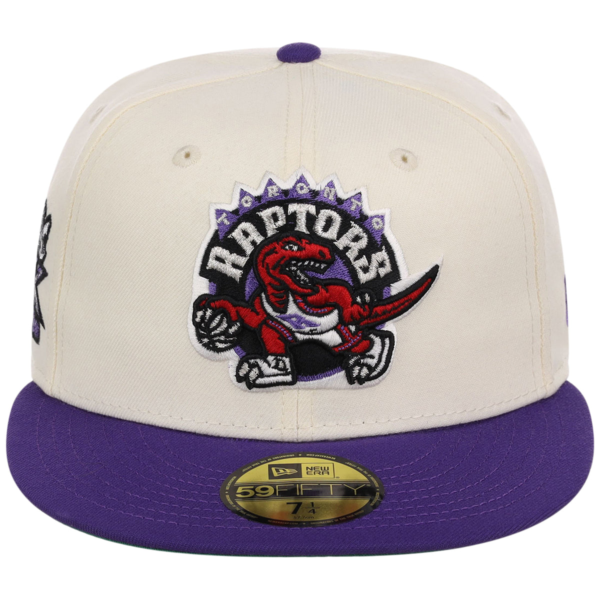 Toronto Raptors NBA Chrome OTC New Era 59FIFTY (Chrome/Purple)