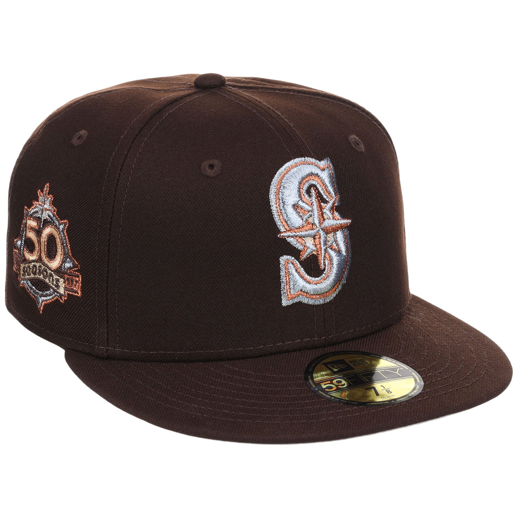 Seattle Mariners MLB Frosted Bark New Era 59FIFTY