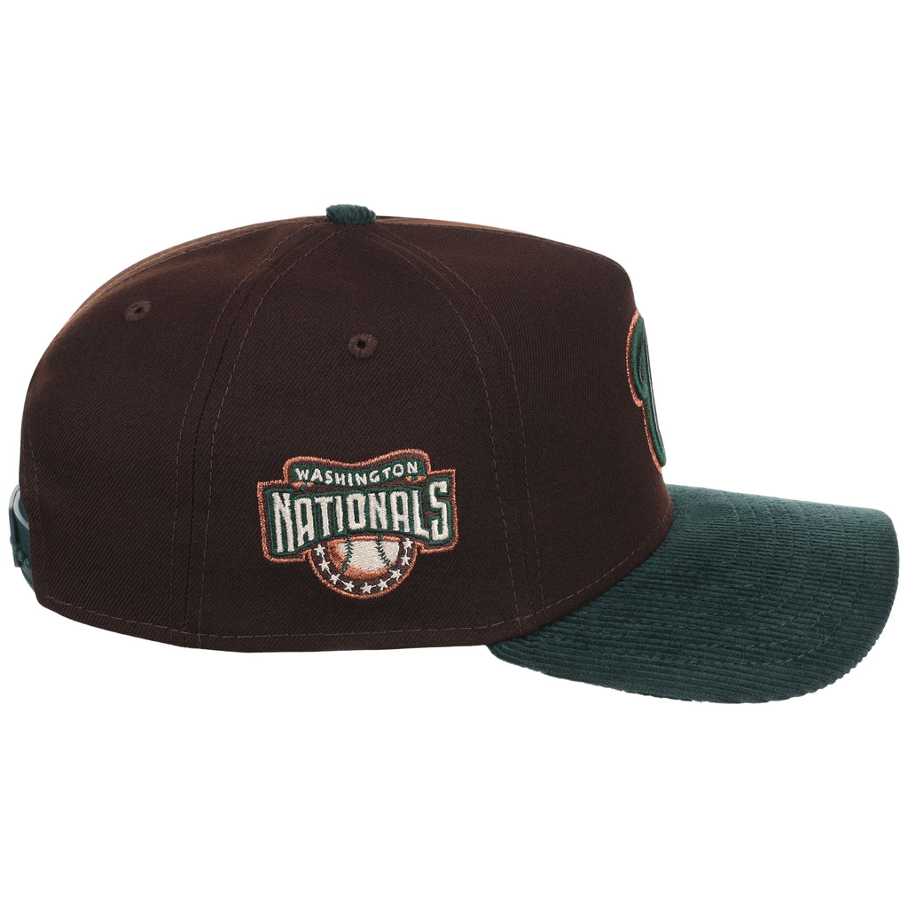 Washington Nationals MLB Forest Ember New Era 9FORTY A-Frame