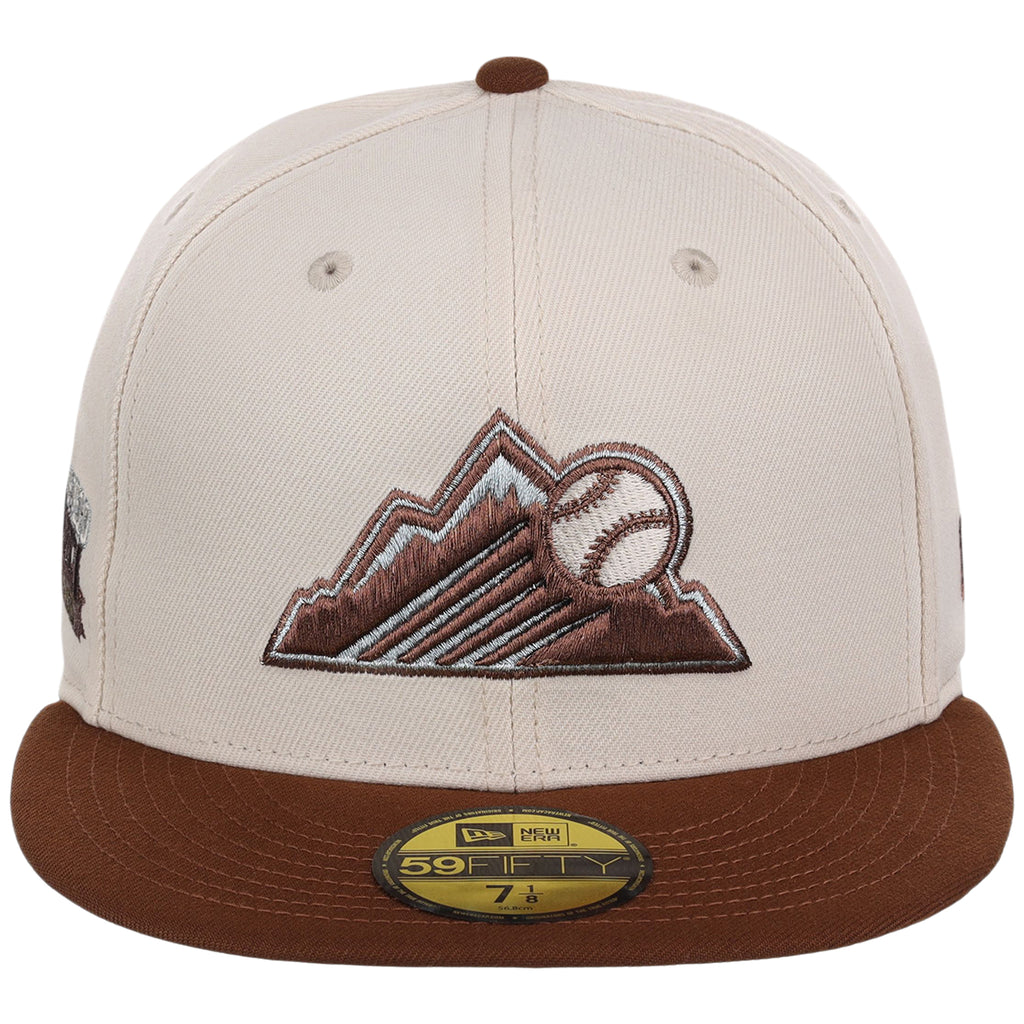 Colorado Rockies MLB Auburn Cream New Era 59FIFTY