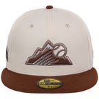 Colorado Rockies MLB Auburn Cream New Era 59FIFTY