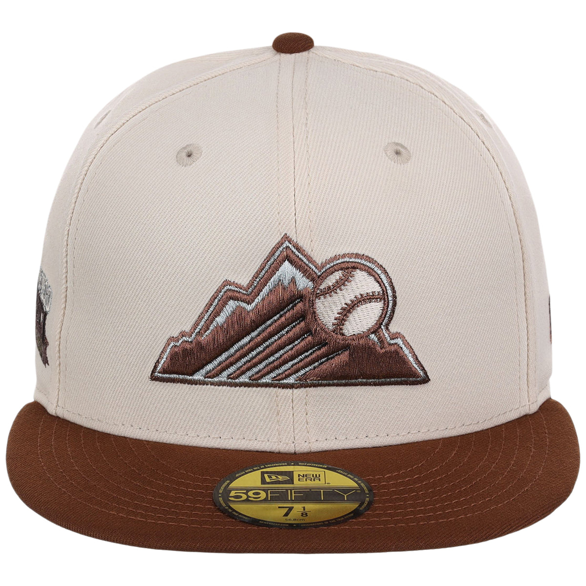 Colorado Rockies MLB Auburn Cream New Era 59FIFTY