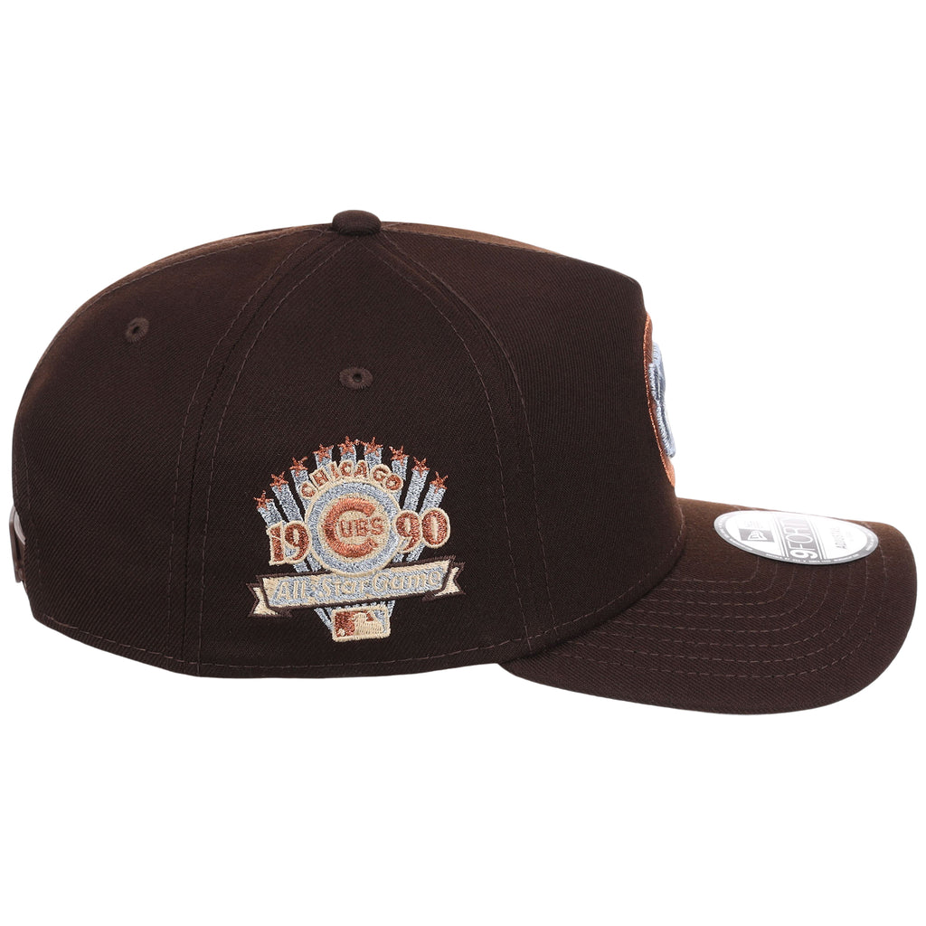 Chicago Cubs MLB Frosted Bark New Era 9FORTY A-Frame