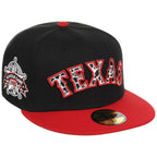 Texas Rangers Lone Star Livestock New Era 59FIFTY (Black/Red)