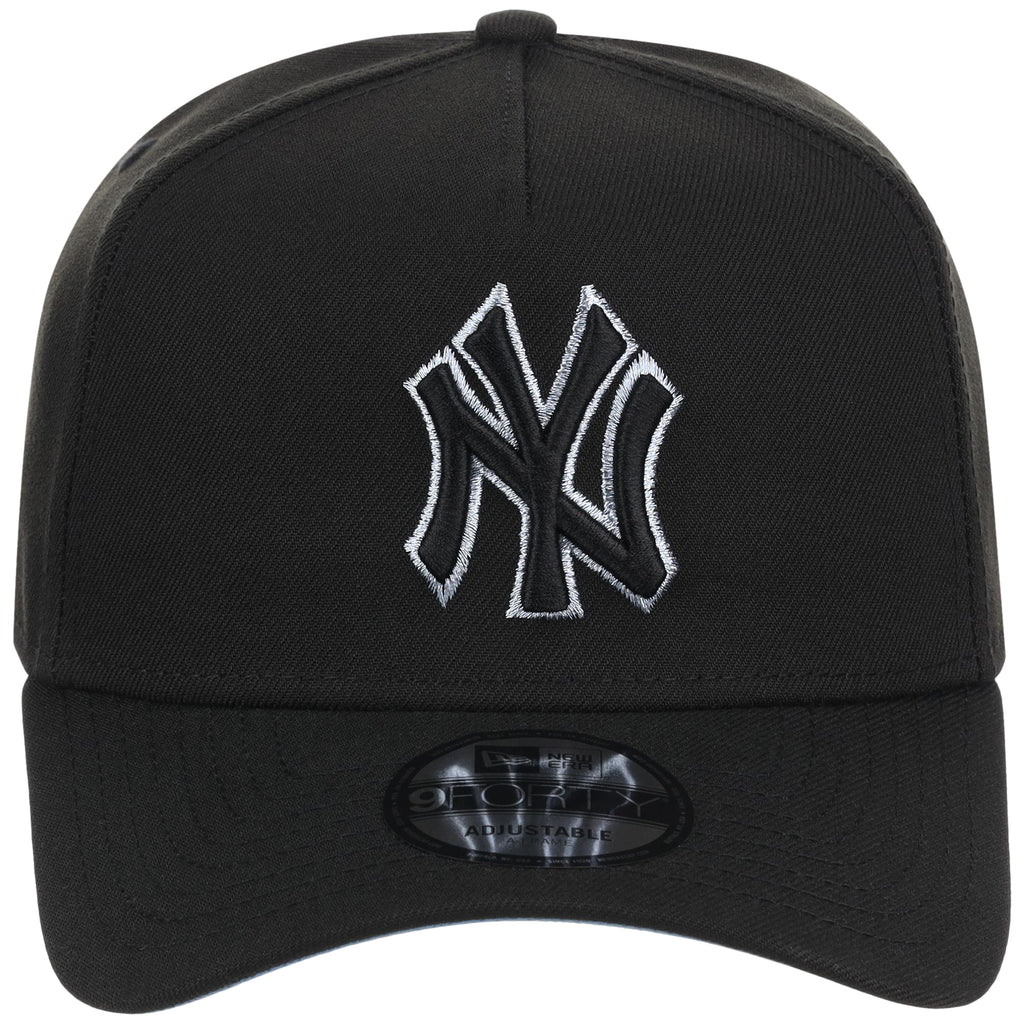 New York Yankees MLB Black Sky FASHION CORE New Era 9FORTY A-Frame