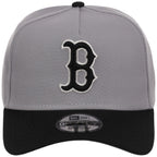 Boston Red Sox MLB Gray x Black FASHION CORE New Era 9FORTY A-Frame