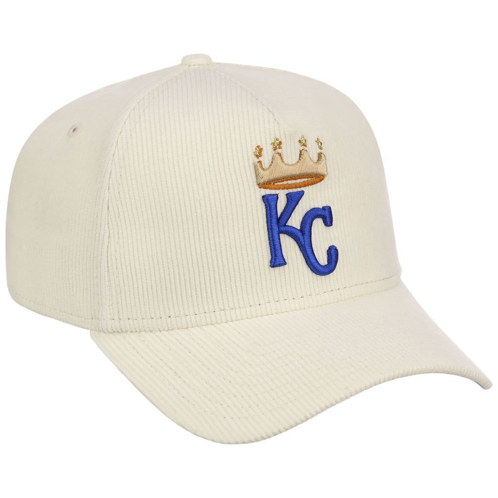 Kansas City Royals MLB Chrome Cord FASHION CORE New Era 9FORTY A-Frame