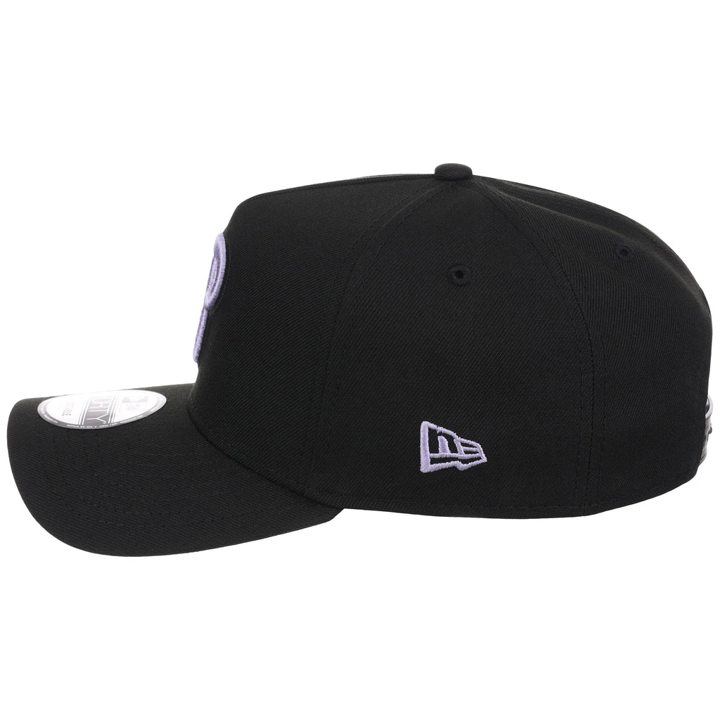 Philadelphia Phillies MLB Black x Lavender FASHION CORE New Era 9FORTY A-Frame
