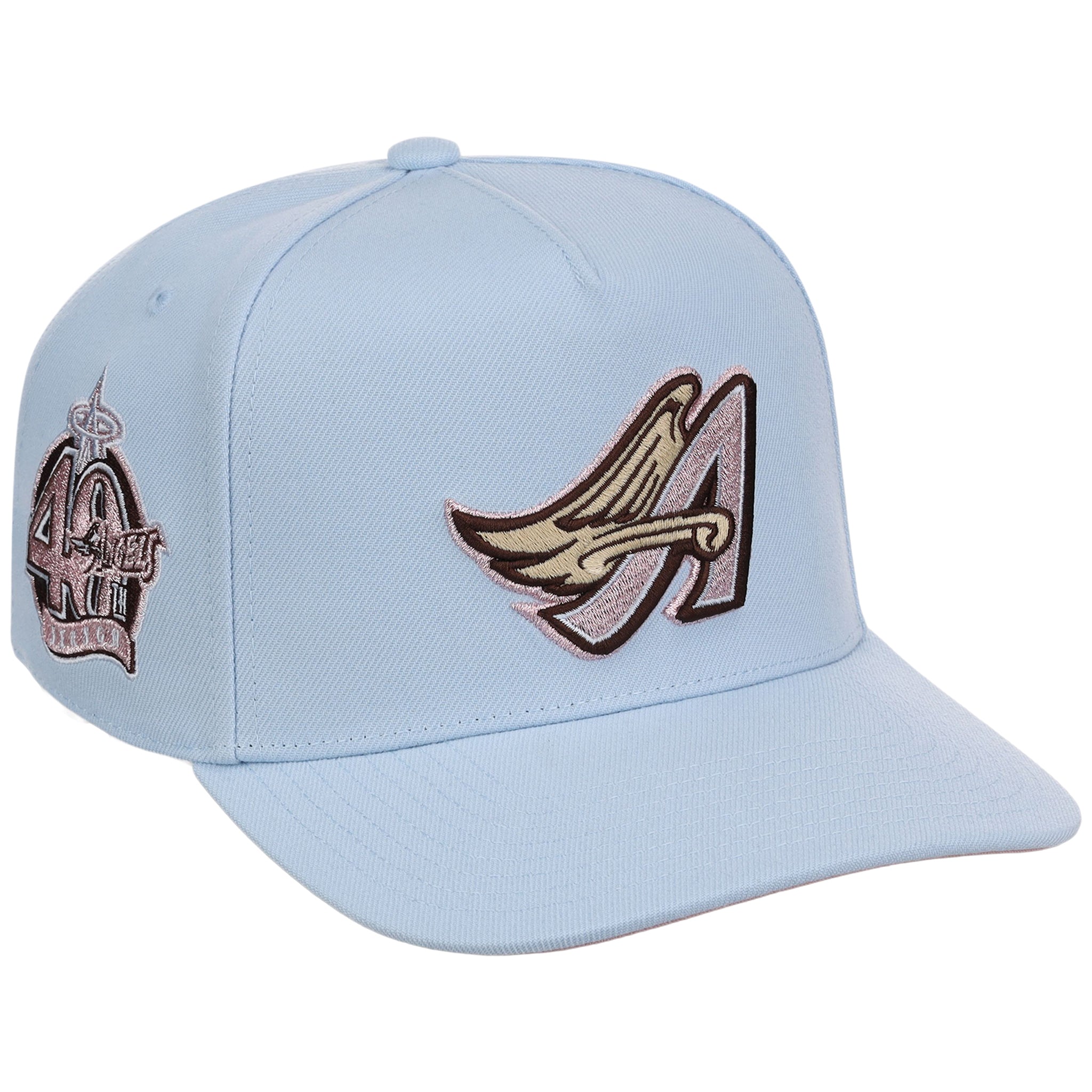 Anaheim Angels MLB Mitchell & Ness Cherry Blossom Pro Pinch