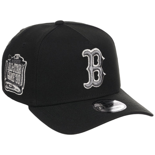 Boston Red Sox MLB Liquid Titanium New Era 9FORTY A-Frame