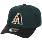 Arizona Diamondbacks MLB Dark Green x Black FASHION CORE New Era 9FORTY A-Frame