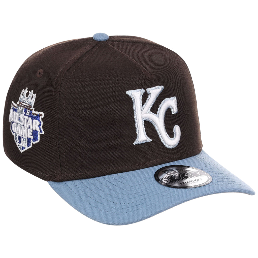 Kansas City Royals MLB Driftwood Fade New Era 9FORTY A-Frame