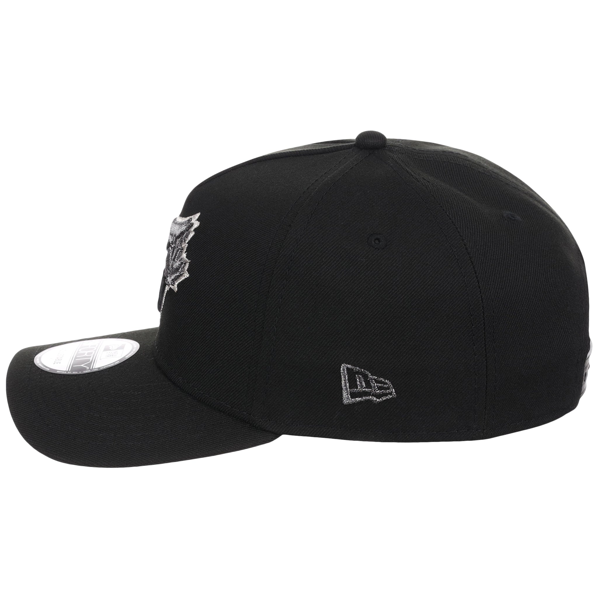 Toronto Blue Jays MLB Liquid Titanium New Era 9FORTY A-Frame