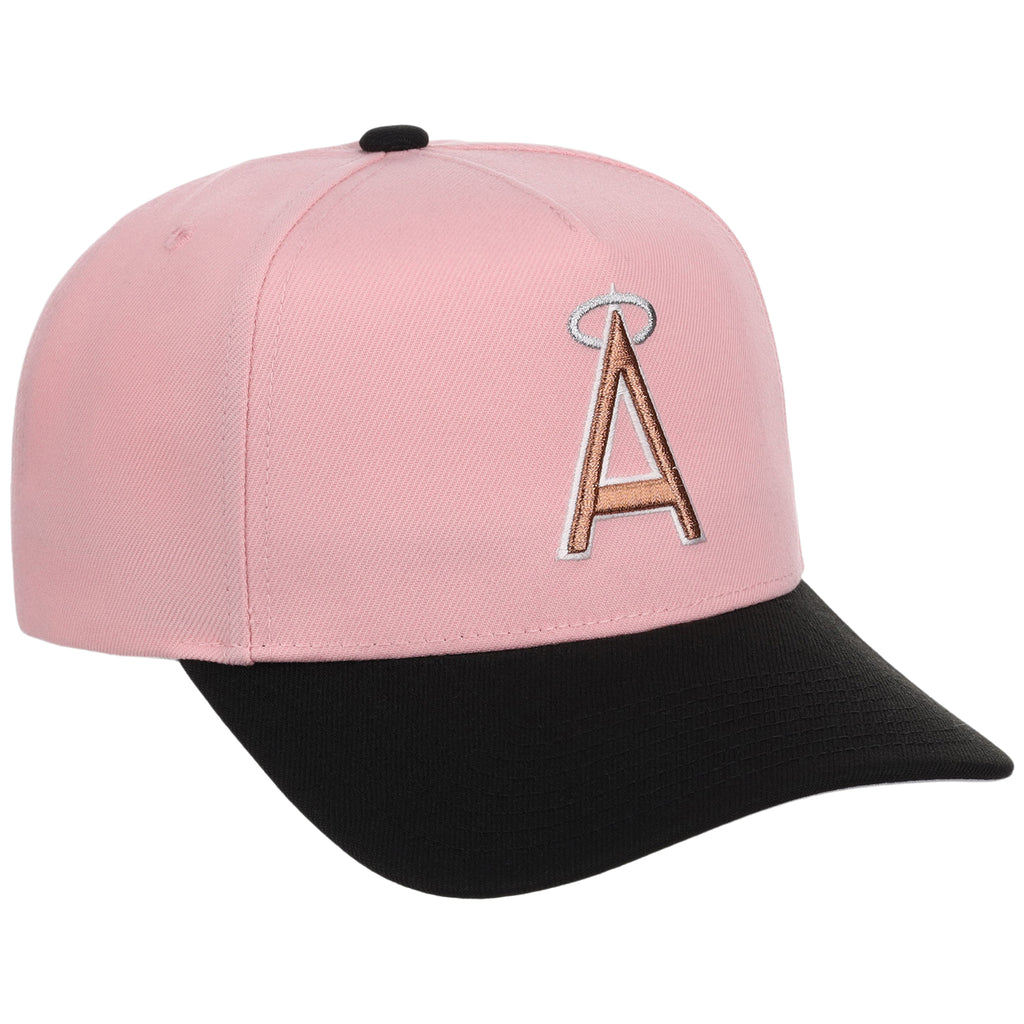 California Angels MLB Pink Mink Mitchell & Ness Pro Pinch