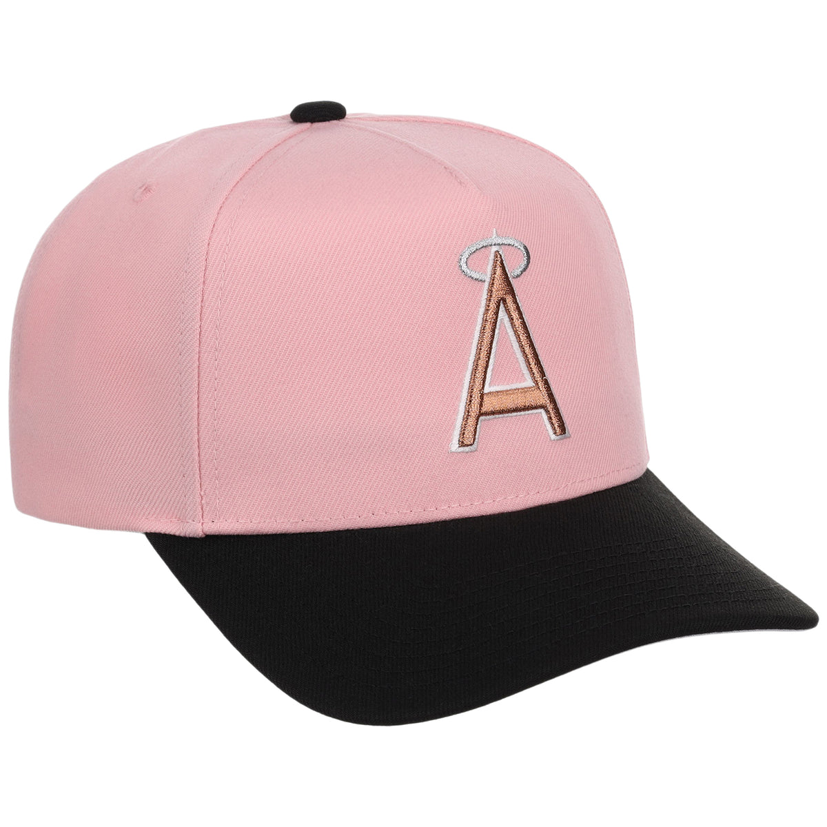 California Angels MLB Pink Mink Mitchell & Ness Pro Pinch