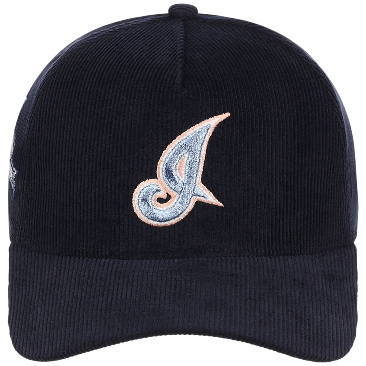 Cleveland Indians MLB Peach Ice Navy Cord New Era 9FORTY A-Frame – 5