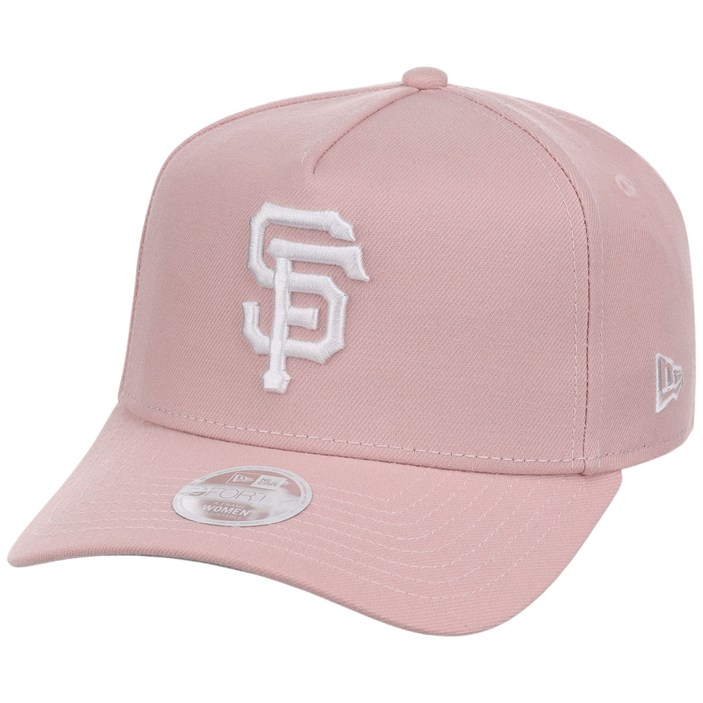 San Francisco Giants Women's New Era 9FORTY Pink A-Frame