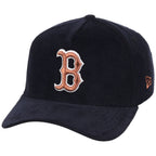 Boston Red Sox MLB Navy Cord FASHION CORE New Era 9FORTY A-Frame