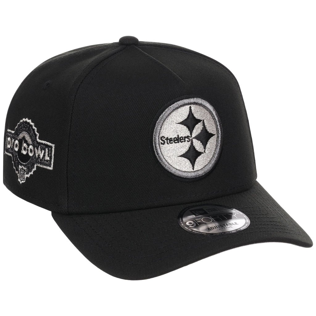 Pittsburgh Steelers NFL Liquid Titanium New Era 9FORTY