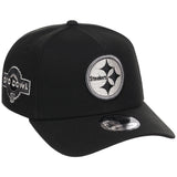 Pittsburgh Steelers NFL Liquid Titanium New Era 9FORTY