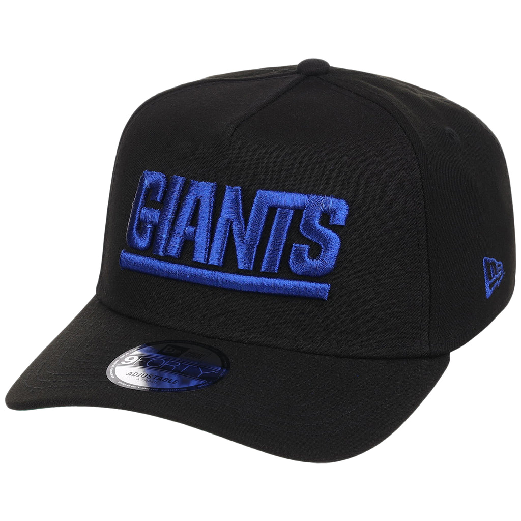 New York Giants NFL Black Dome New Era 9FORTY A-Frame