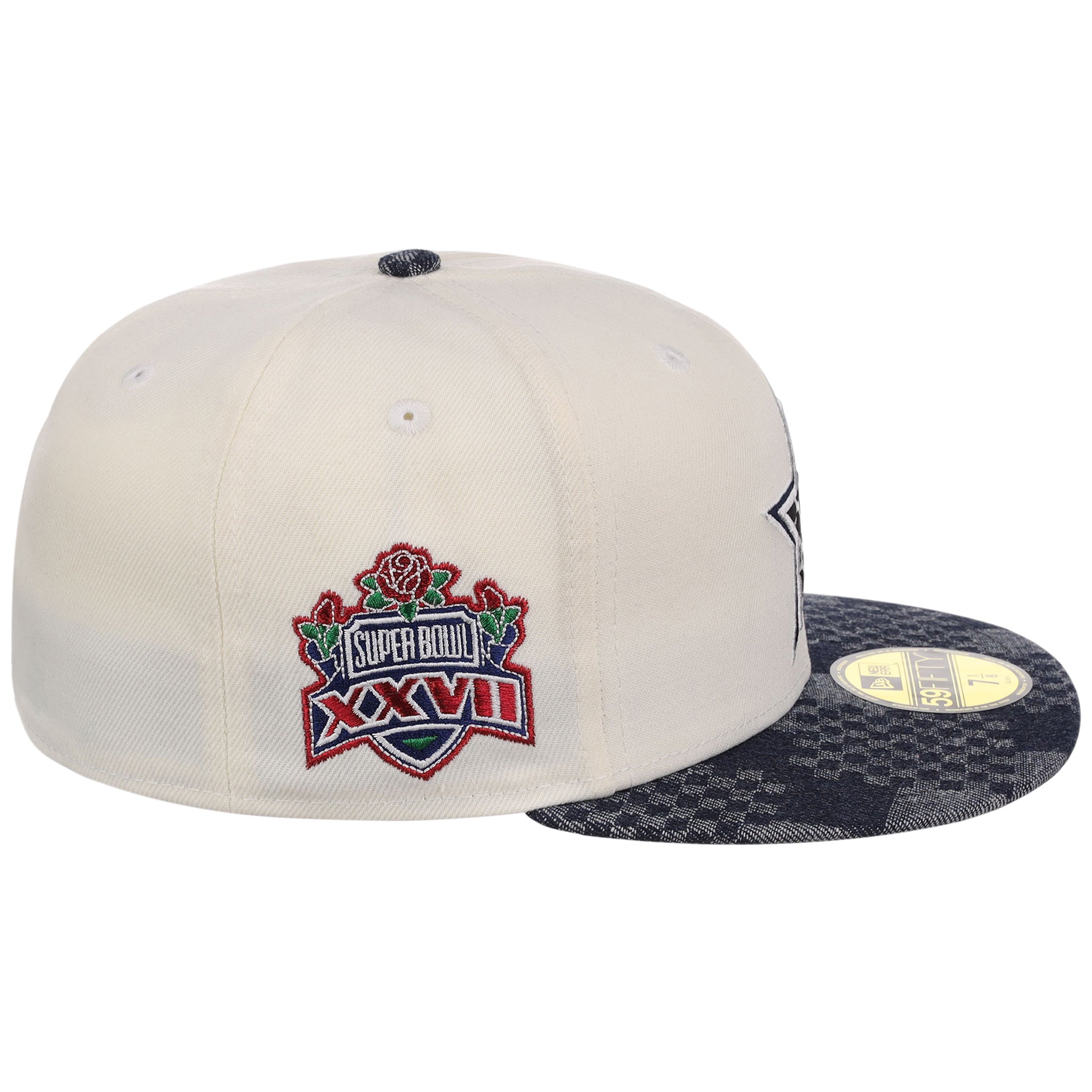 Dallas Cowboys Chrome Denim Dallas Starhide New Era 59FIFTY