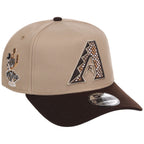 Arizona Diamondbacks Phoenix Crown the City New Era 9FORTY A-Frame (Camel/Dark Brown)