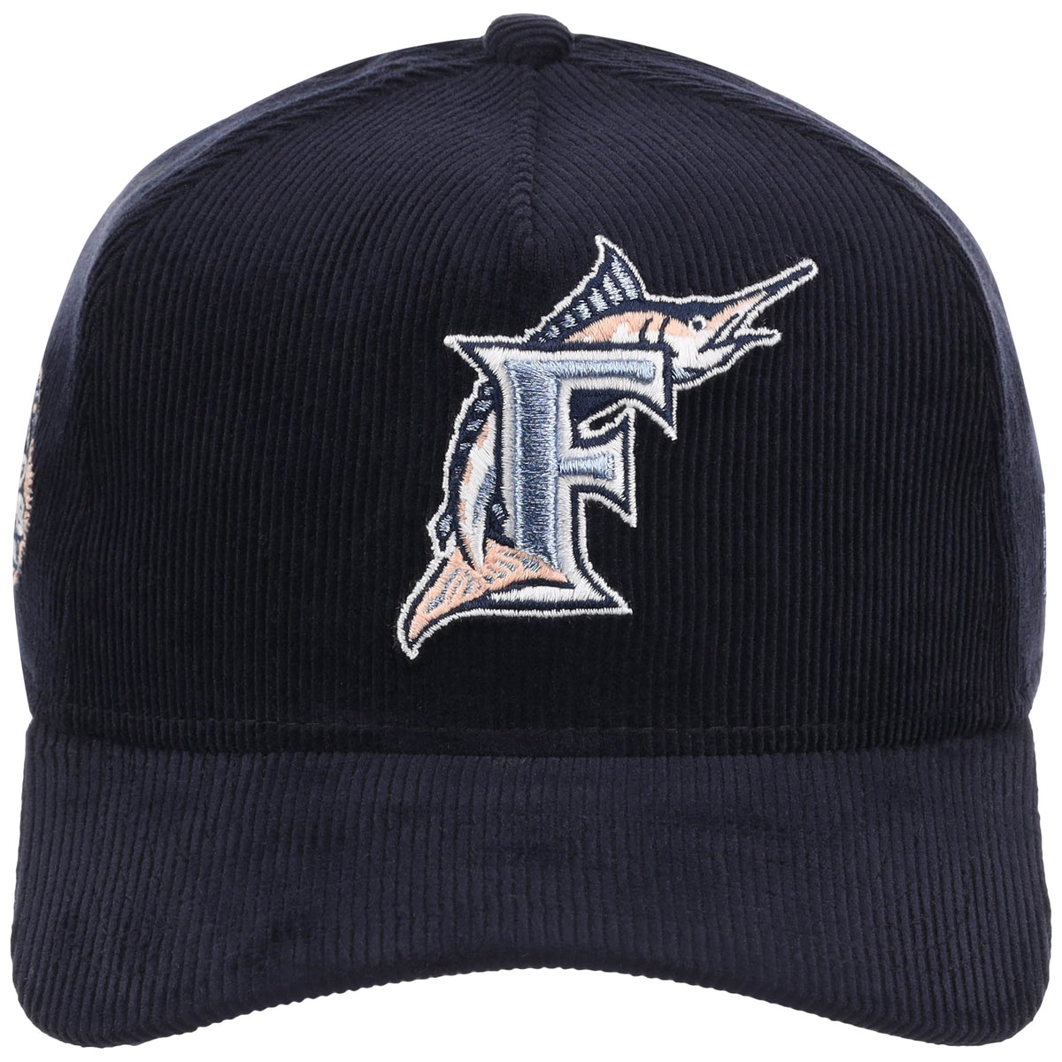 Florida Marlins MLB Peach Ice Navy Cord New Era 9FORTY A-Frame – 5