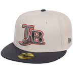 Tampa Bay Rays MLB Cream x Graphite New Era 59FIFTY – 4