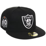 Las Vegas Raiders NFL Black Dome New Era 59FIFTY