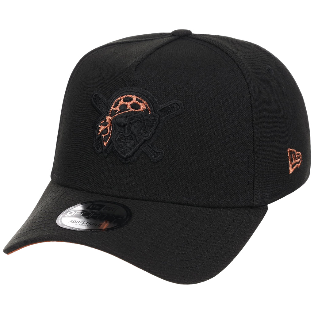 Pittsburgh Pirates MLB Black x Rust FASHION CORE New Era 9FORTY A-Frame