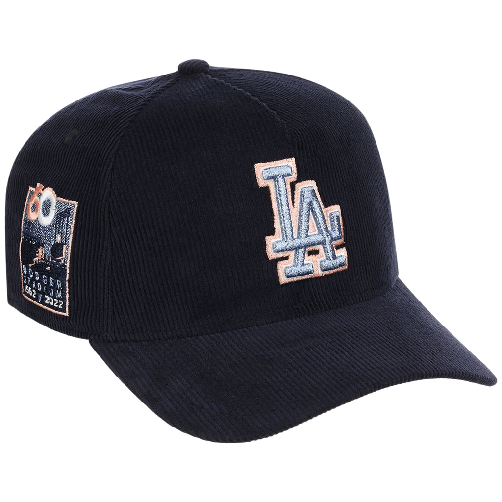 Los Angeles Dodgers MLB Peach Ice Navy Cord New Era 9FORTY A-Frame – 1