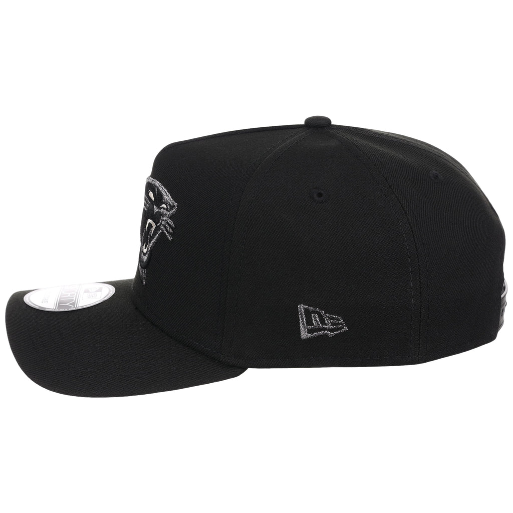 Carolina Panthers NFL Liquid Titanium New Era 9FORTY