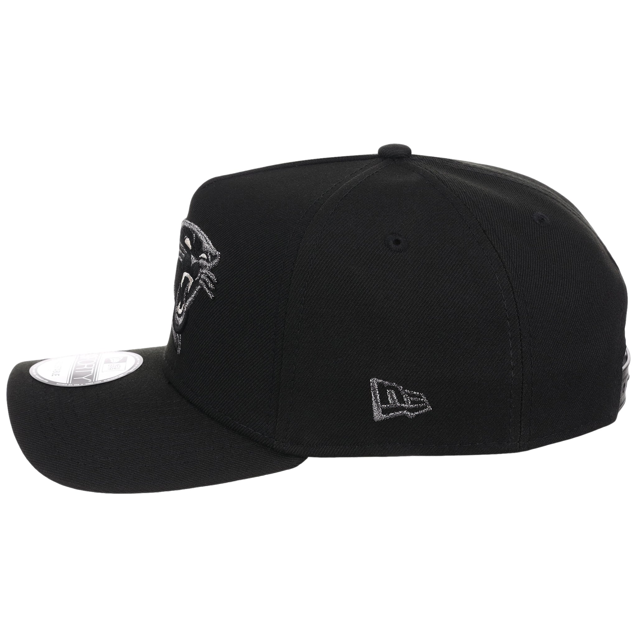Carolina Panthers NFL Liquid Titanium New Era 9FORTY