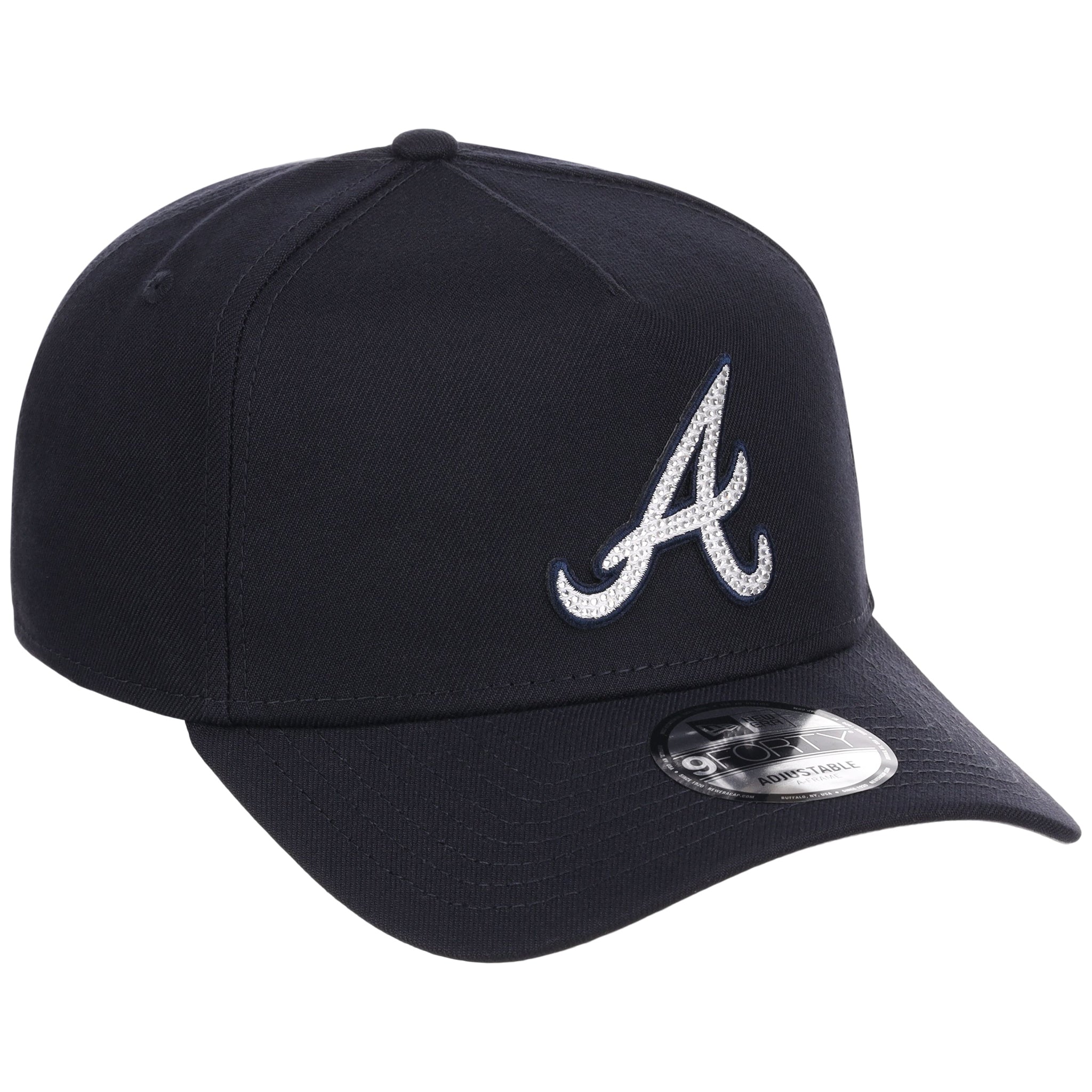 Atlanta Braves MLB Diamond Bling New Era 9FORTY A-Frame