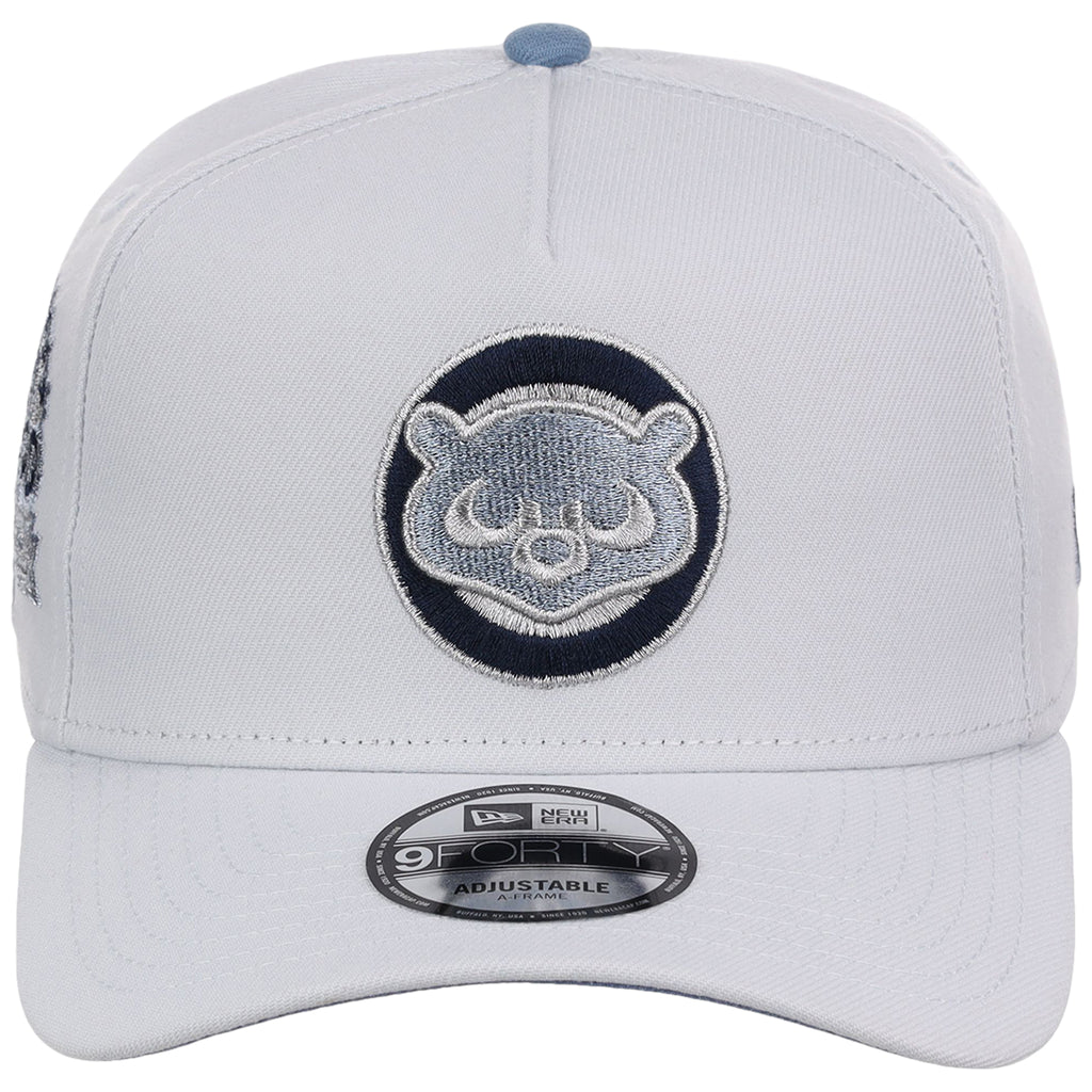 Chicago Cubs MLB Silver Spur New Era 9FORTY A-Frame