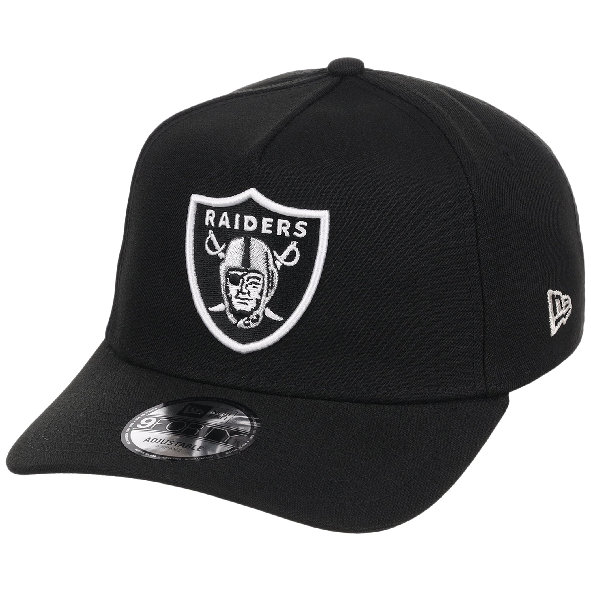 Las Vegas Raiders NFL Black Dome New Era 9FORTY A-Frame