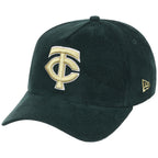 Minnesota Twins MLB Dark Green Cord FASHION CORE New Era 9FORTY A-Frame