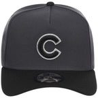 Chicago Cubs MLB Graphite x Black FASHION CORE New Era 9FORTY A-Frame