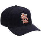 St. Louis Cardinals MLB Navy Cord FASHION CORE New Era 9FORTY A-Frame