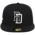 Crown the Country: Dominican Republic New Era 59FIFTY Liquid Titanium