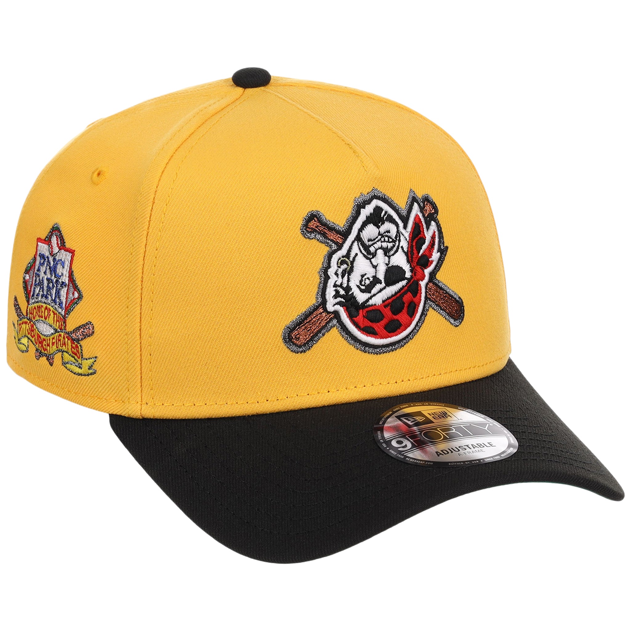 Pittsburgh Pirates MLB Flipmode 2.0 New Era 9FORTY A-Frame (Yellow/Black/Gray)