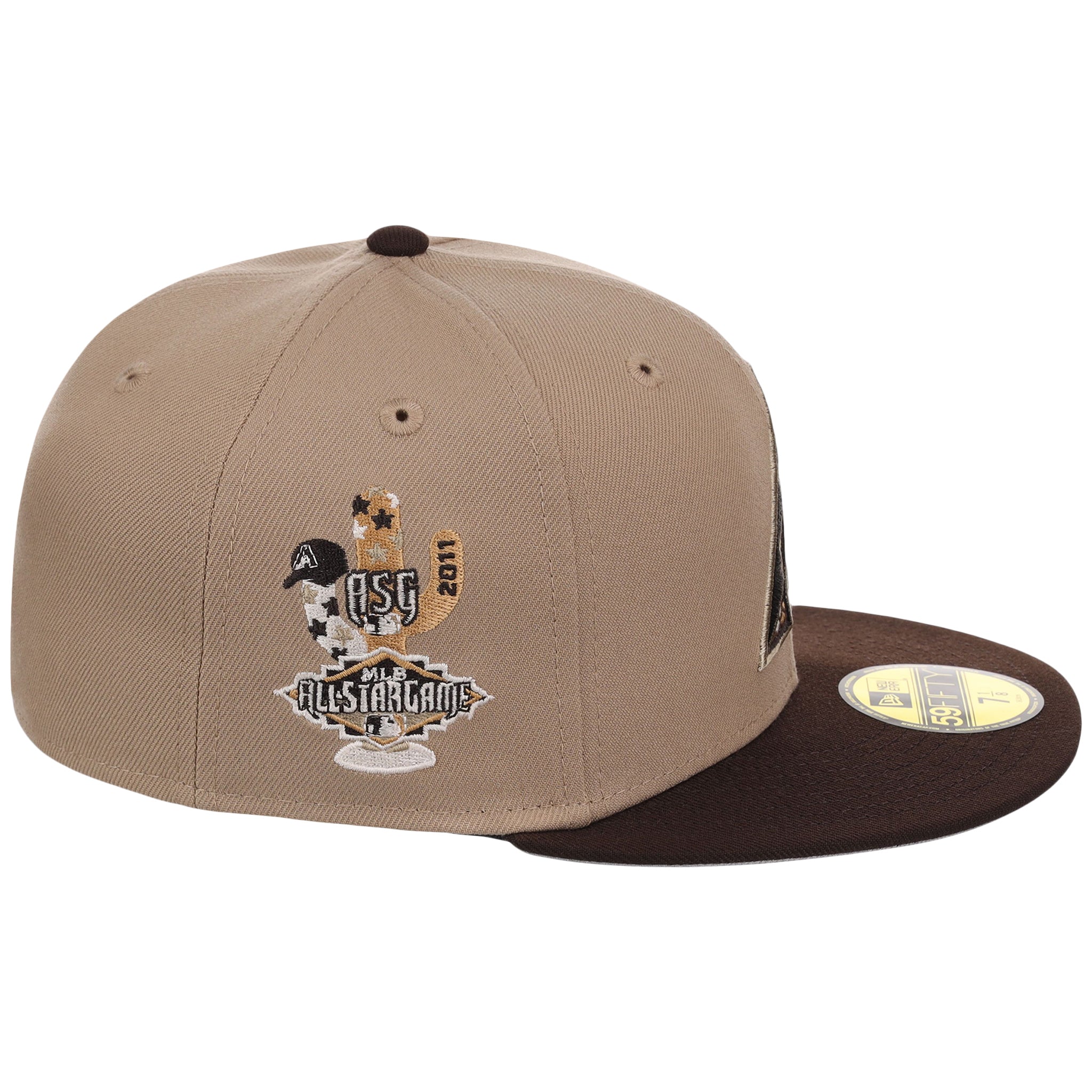 Arizona Diamondbacks Phoenix Crown the City New Era 59FIFTY (Camel