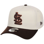 St. Louis Cardinals MLB Chrome x Burnt Wood FASHION CORE New Era 9FORTY A-Frame