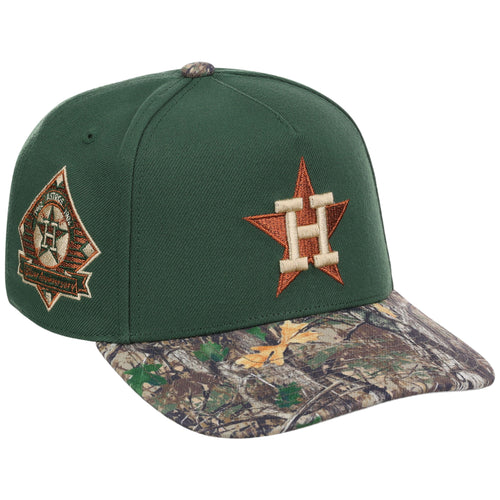 Houston Astros MLB Mitchell & Ness Copper Trees Pro Pinch