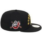 Pittsburgh Pirates MLB Flipmode 2.0 New Era 59FIFTY (Black/Black/Kelly Green)