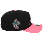 Florida Marlins MLB Flipmode 2.0 New Era 9FORTY A-Frame (Black/Pink/Gray)